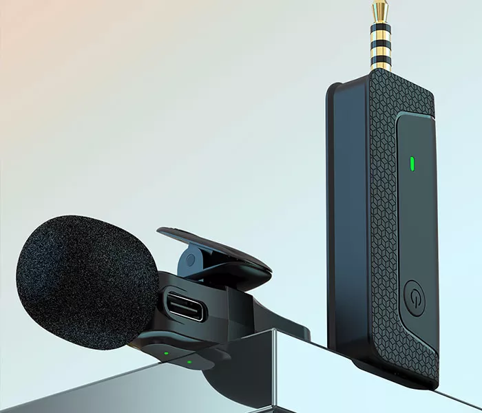 3.5mm Round Jack, bluetooth lavalier microphone