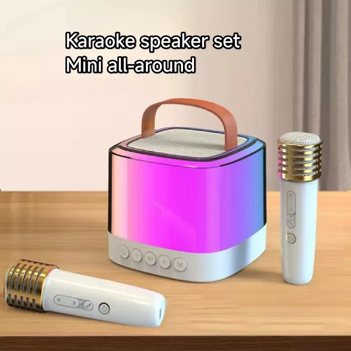 karaoke bluetooth speaker with microphone