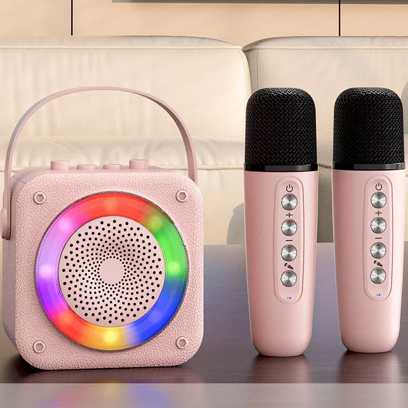 mini karaoke speaker with mic