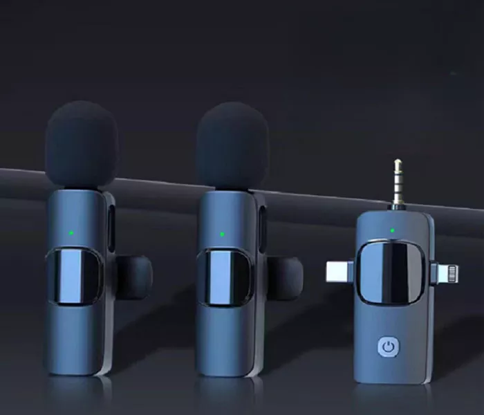 professional wireless lapel microphone