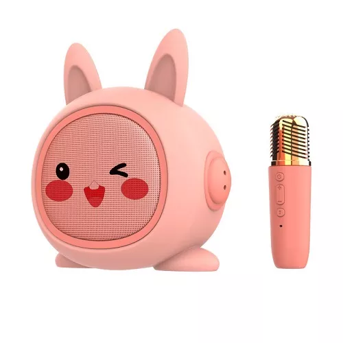 Gaodas K19 Cartoon Mini Karaoke Machine With Microphone Long Lasting Endurance