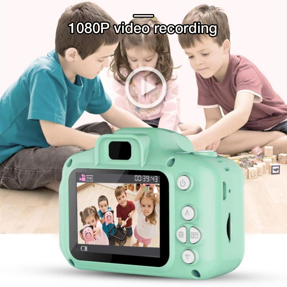 Gaodas X2 Kids Selfie Camera Christmas Birthday Gifts for Boys Age 3-9 HD Digital Video Cameras for Toddler with 32GB SD Card-Blue