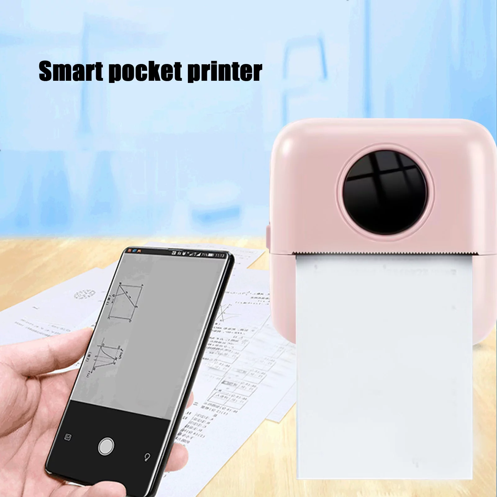 Gaodas X5 Wireless Thermal Printer Label Maker Portable Design Printing Accessory For Labels Memos And Study Notes