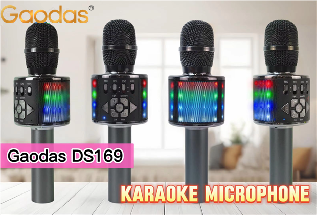  Gaodas DS169 Professional DSP Stage Microphone: The Ultimate Upgrade from Traditional Karaoke Mics